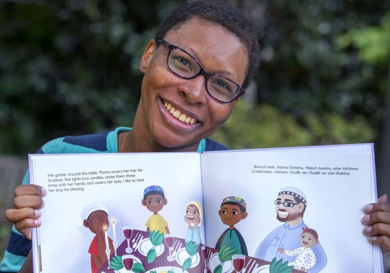 Her biracial family wasn’t reflected in Jewish children’s books, so a Greensboro woman wrote a book to change that