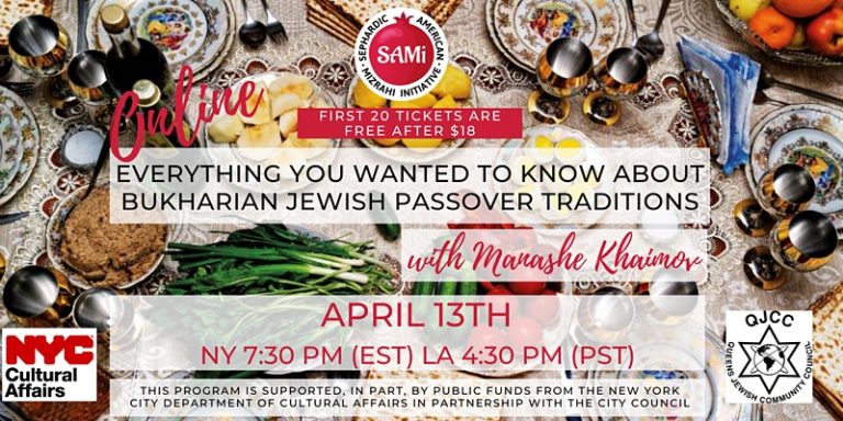 EVERYTHING YOU WANTED TO KNOW ABOUT BUKHARIAN JEWISH PASSOVER TRADITIONS