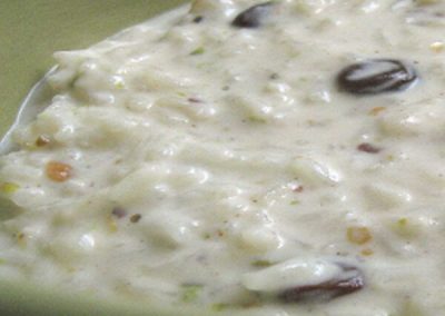 Indian Cardamom Kheer (Rice Pudding) Recipe